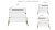 komoda biała 3 szufladowa nowoczesna lotta