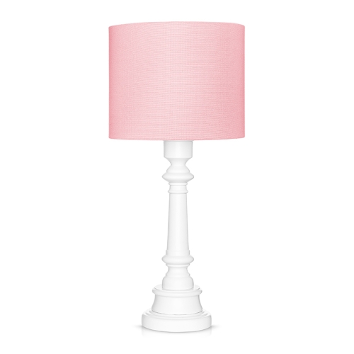 różowa lampa stojąca dla dzieci