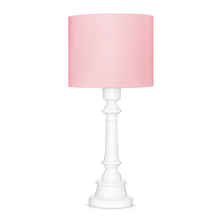 różowa lampa stojąca dla dzieci