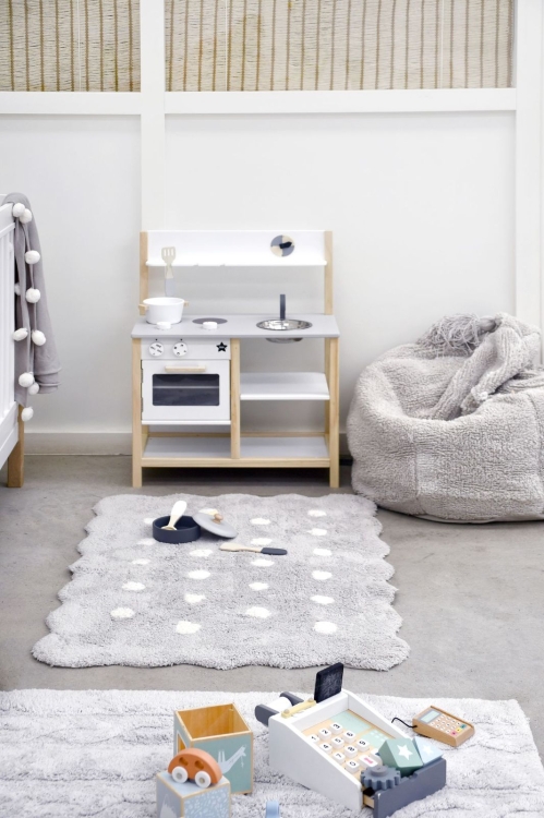 Mini Biscuit Pearl Grey