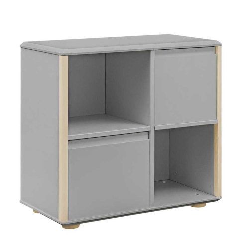 komoda szara funflex dwudrzwiowa