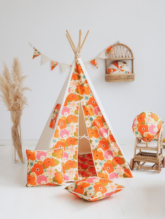 NAMIOT TIPI W KWIATY