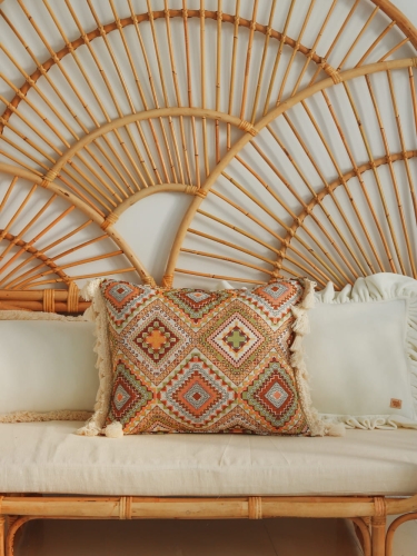 Boho tribe cushion with fringe (2).jpg