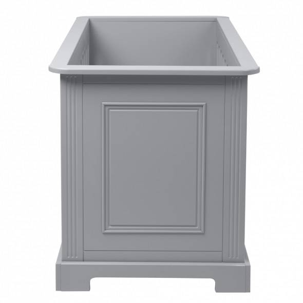 łóżeczko szare 140x70 Ines, łóżeczko z szufladą Bellamy, łóżeczko MDF dla dziecka, eleganckie łóżeczko dziecięce z barierką, łóżeczko z wyjmowanym bokiem