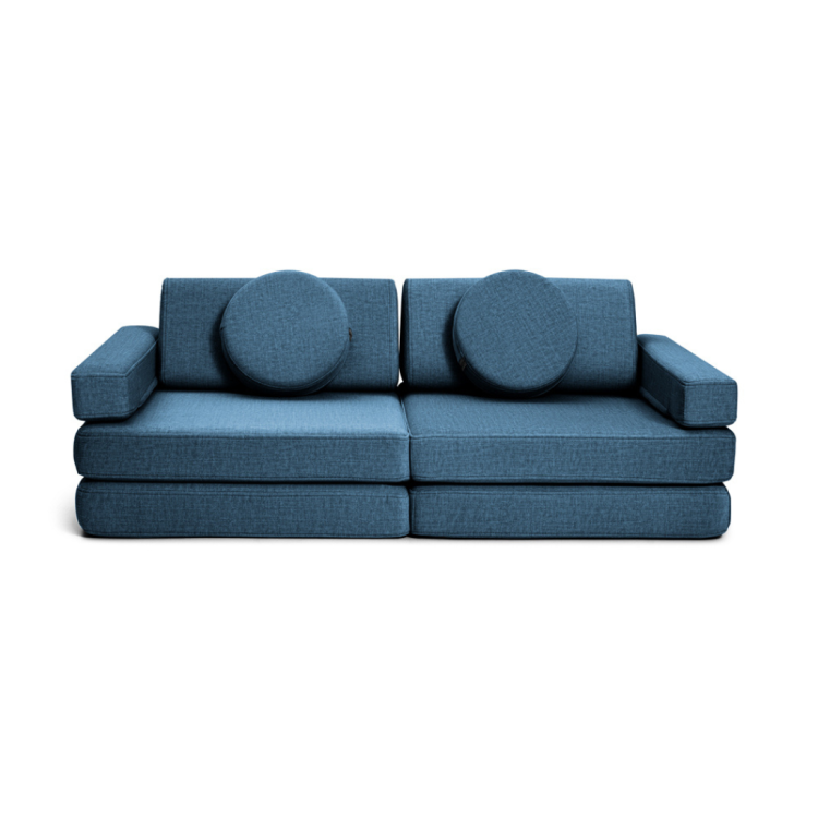 Shappy Play Sofa Original Mini Navy Blue Front .png