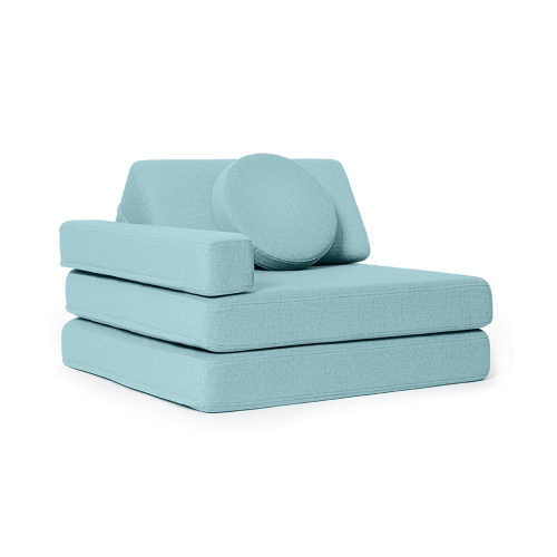 Shappy Ultra Plush Soft Blue Armchair Front.png