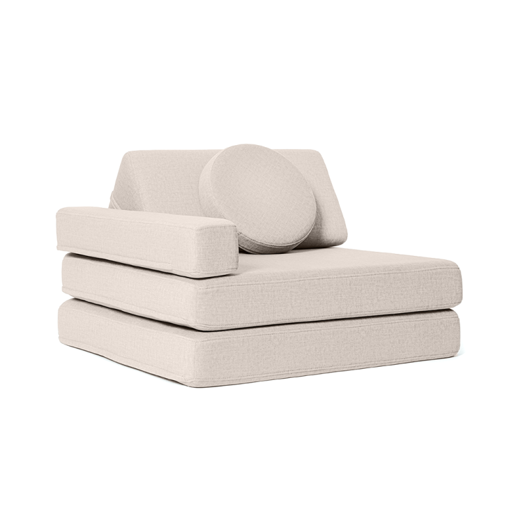 Shappy Ultra Plush Soft Beige Armchair Front.png