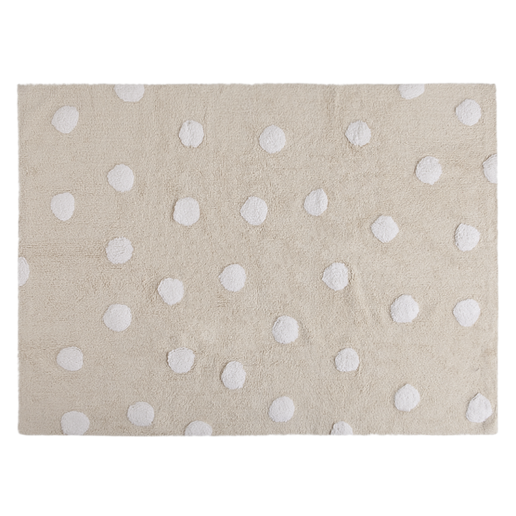 Dywan dziecięcy kremowy beżowy bawełniany Topos Crema/Beige 120 x 160 cm Lorena Canals