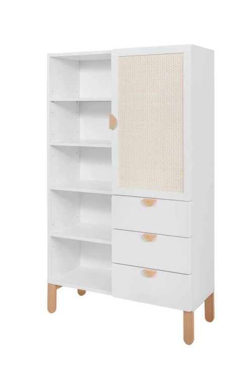 regał boho ratan