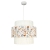 lampa wisząca biały rattan boho