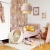 lampa sufitowa boho rattanowa
