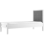 łóżko do pokoju dziecka, łóżko 200x90, łóżko 90x200