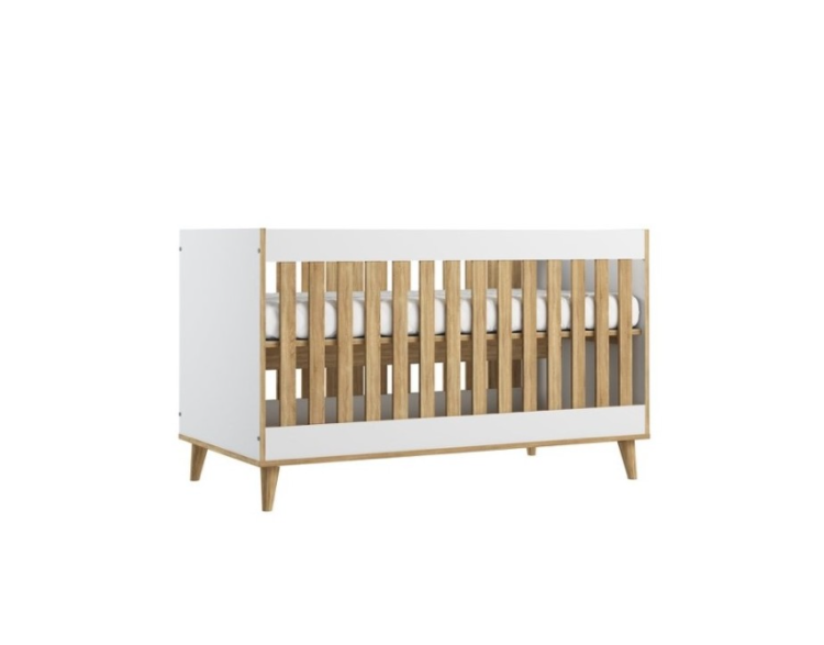 łóżeczko dziecięce 140x70 tutu white meble premium Bami