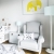 Lampa podłogowa Lovely Dots Mint – drewniana lampa z abażurem w miętowym kolorze ozdobionym białymi kropkami. Idealna do pokoju dziecka, przedszkola lub żłobka.