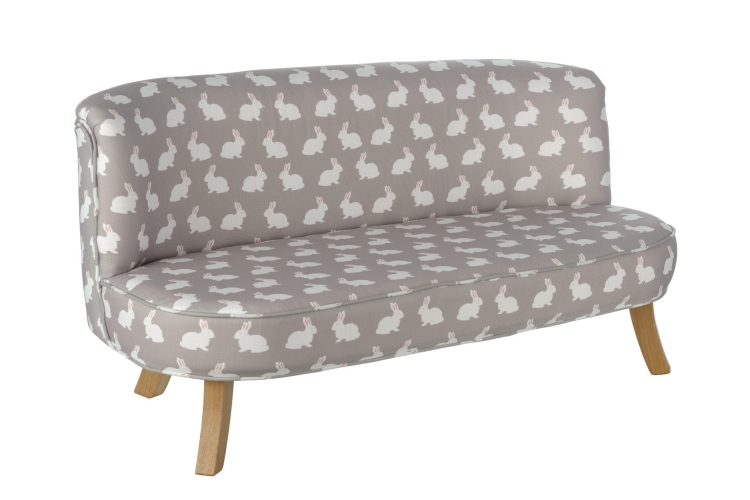 sofa kanapa beżowa do pokoju dziecka