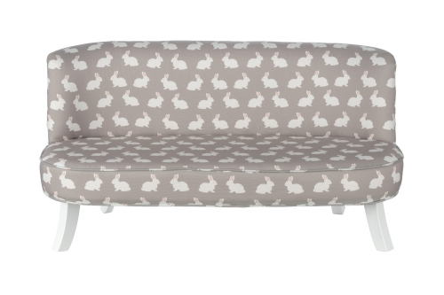 sofa kanapa beżowa do pokoju dziecka