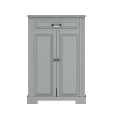 komoda szara wysoka stylizowana ines neutral grey
