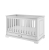 Łóżeczko dziecięce z szufladą ines elegant white 140x70
