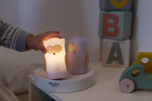 lampka nocna dla dzieci sówka ścieżka światła