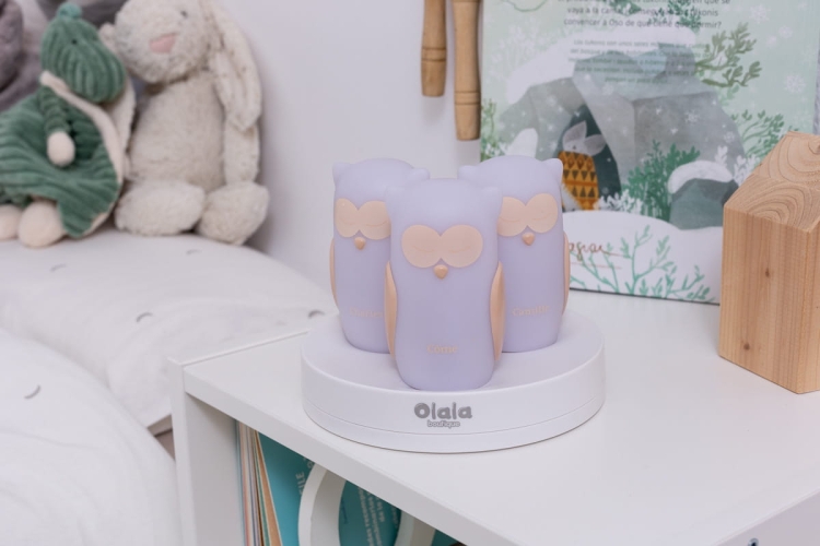 lampka nocna dla dzieci sówka ścieżka światła