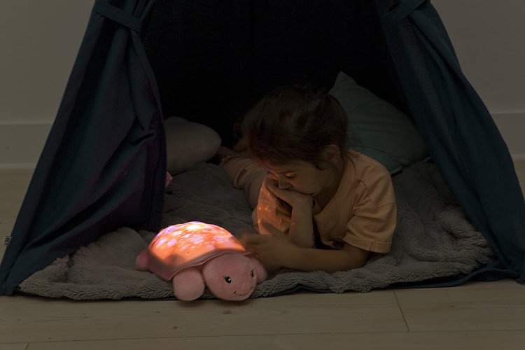 lampka nocna dla dzieci projektor maskotka