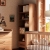 regał drewniany na czarnych nóżkach retro loft pinio