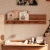 półka wisząca drewniana retro loft