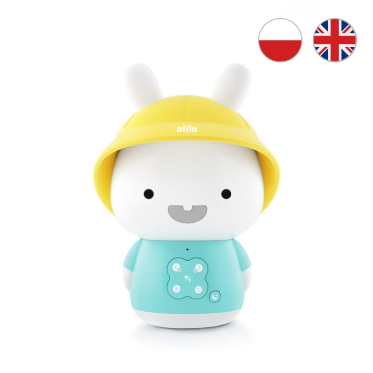 Lampka interaktywna Króliczek Baby Bunny G9S+ - niebieski