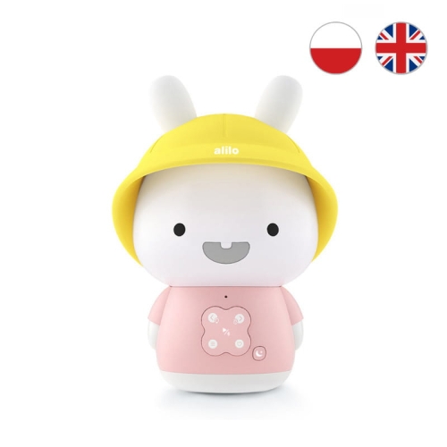 Lampka interaktywna alilo Króliczek Baby Bunny G9S+ - różowy