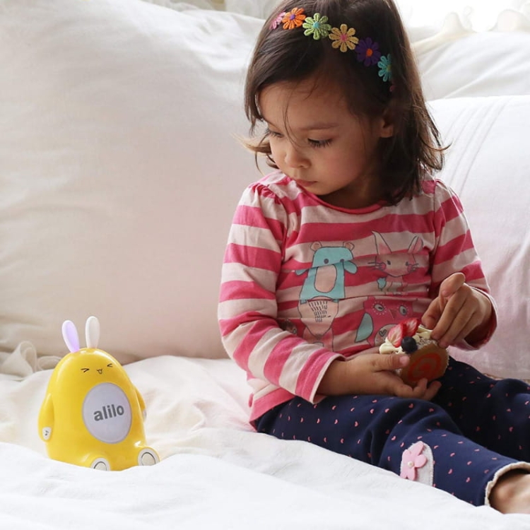 lampka interaktywna Króliczek Happy Bunny P1 - żółty