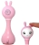 Lampka interaktywna Króliczek Smarty Bunny R1 - różowy