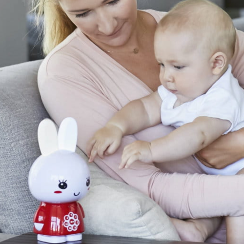 Lampka interaktywna Króliczek Honey Bunny G6 - czerwony