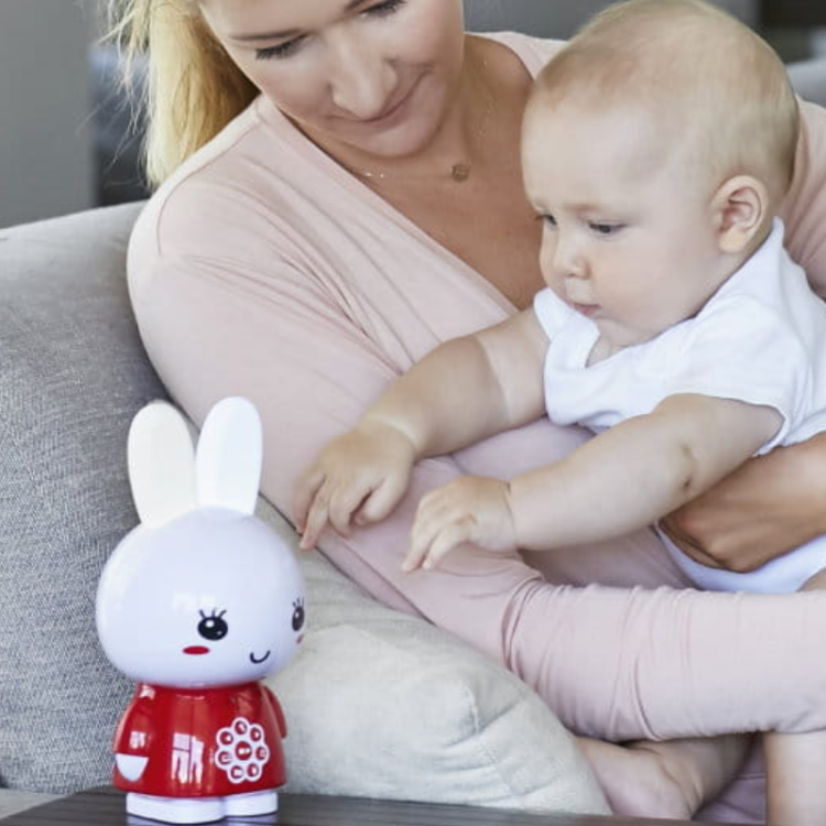 Lampka interaktywna Króliczek Honey Bunny G6 - czerwony