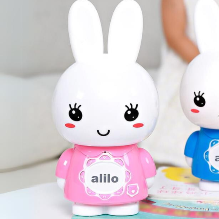 Lampka interaktywna Króliczek Big Bunny G7C - różowy