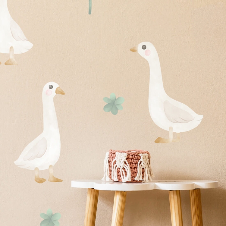 naklejka do pokoju dziecka w stylu boho gąski