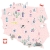 naklejka na ścianę mapa Polski różowa