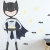 naklejka na ścianę dla chłopca batman