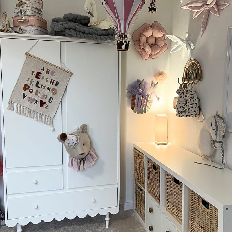 lampka nocna velvet cream lamps&company